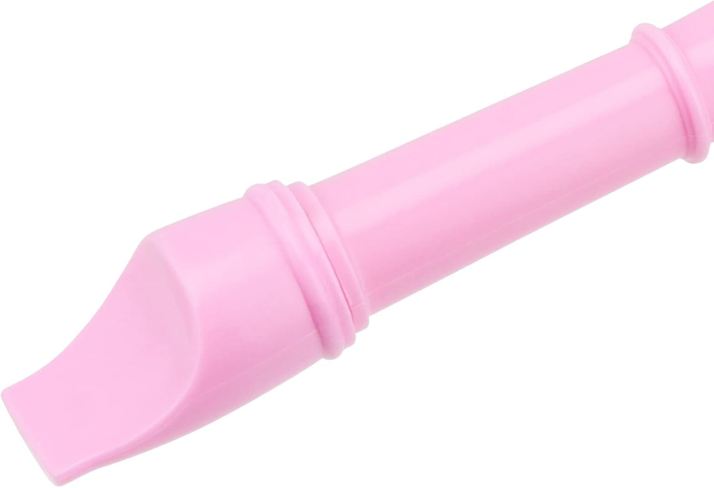 20 Pack 8 Hole Recorder Instrument Pink, Descant Soprano Recorder Bulk Recorder Musical Instruments with Cleaning Rod for Beginners