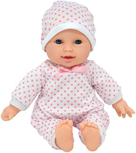 11 inch Soft Body Boy Baby Doll in Gift Box - Doll Pacifier Included -Toy Dolls for Boys and Toddlers (Caucasian)