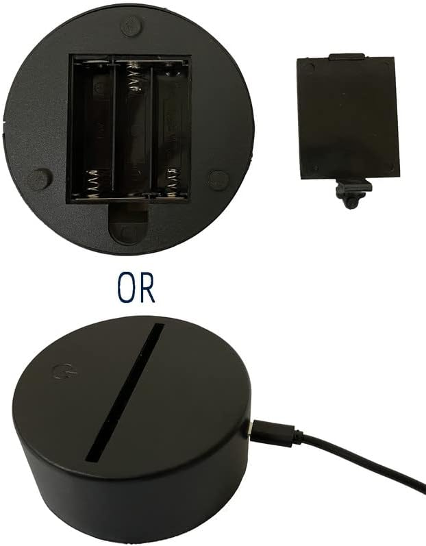 CLORURBANLIVE 3D Baseball Philadelphia Night Light 3D Illusion Lamp with Remote Control 16 Color Options Sports Decor Lighting for Fans (Philadelphia Multicoloured)