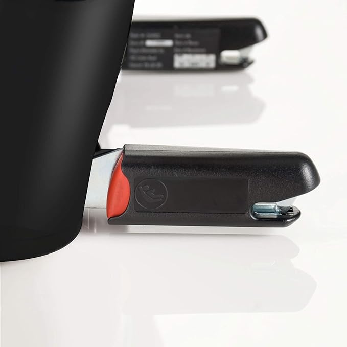 Clek Oobr High Back Booster Seat with Adjustable Headrest, Reclining Design, and Rigid LATCH System (Thunder)