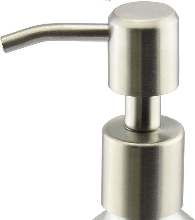 Elitzia Massage Oil Bottling 250ML Beauty Salon Use Essential Oil Bottle with Pump Spare Part ETOH843 Oil Warmer Device ET31713 (Metal Pump Bottle)