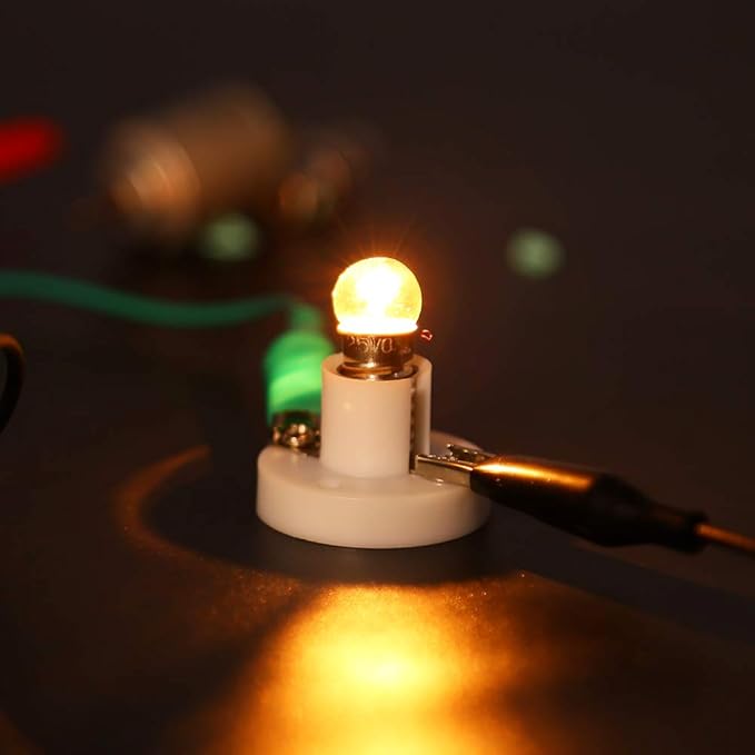 Sntieecr Electric Circuit Motor Kit, Science Experiment Educational Montessori Learning Kits Set for Kids DIY STEM Engineering Project, for Kids