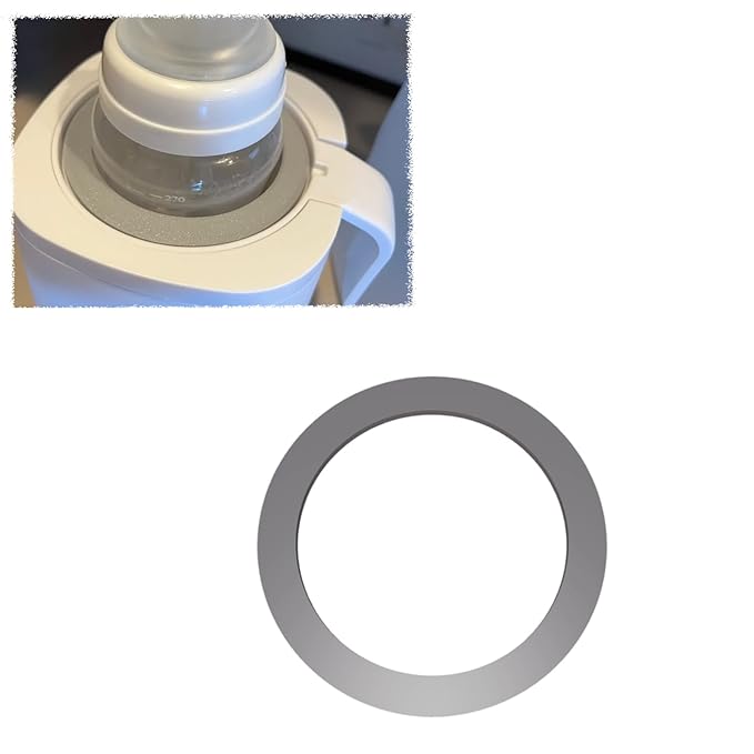 9oz Bottle Adapter for Munchkin Bottle Warmer, Allows Use of Larger Diameter Bottles, for Evenflo 9oz Bottles