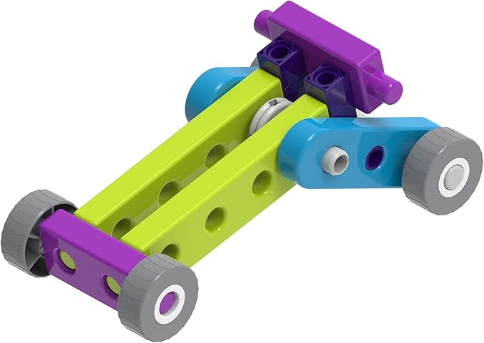 Thames & Kosmos Kids First: Intro to Tools & Building STEM Experiment Kit for Ages 3+ | Build 6 Models, Learn Basic Mechanical Engineering Principles | Make Your Own Workbench with Durable Parts