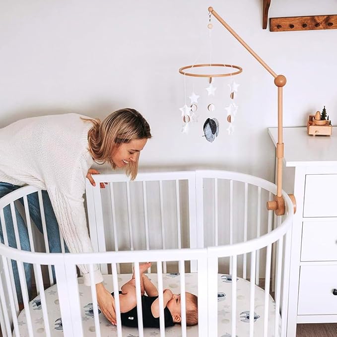 Baby Bassinet Sheets for Boy, Girl (Watercolor Elephants) 2-Pack - Fitted Bedside Bassinet Sheets - Buttery Soft Cotton Blend for Standard Mattress Pad - Compatible with Halo BassiNest