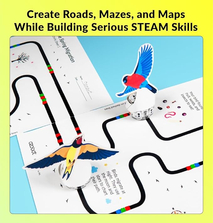 Ozobot Color Coding Markers: Color Variety for Creative STEM Education, Ideal for Classroom & Home, Enhances Problem-Solving & Critical Thinking Skills, Suitable for Ages 6+, Dual-Sided, 5-Pack