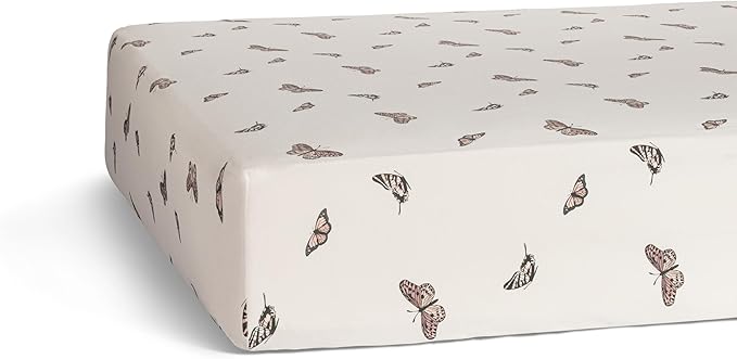 Parker Baby Soft & Durable Fitted Baby Crib Sheets | Snug Fit for Standard Crib Mattresses | Machine Washable, Fade-Resistant & Modern Nursery Designs