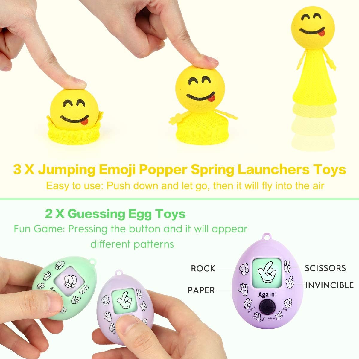 Fidget Toys Set with 3PCS Push Pop Bubble Sensory Toys, 18 Pack Stress Relief and Anti-Anxiety Toys for Kids Adults ADHD ADD Anxiety Autism with Puzzle Balls, Liquid Motion Timer, Guessing Egg Toys