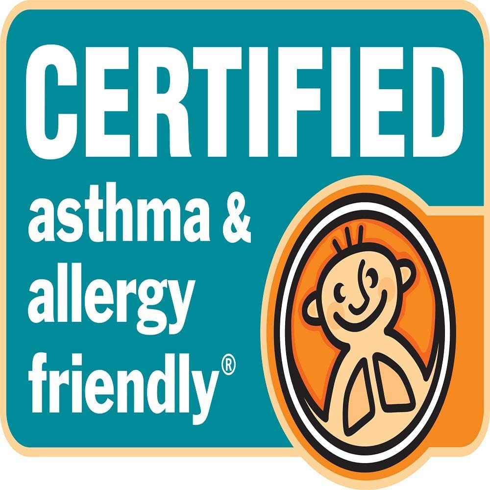 National Allergy Superior 100% Cotton Twin Mattress Protector Zippered - 39" x 75" x 15" - Hypoallergenic Bed Encasement - Breathable Dust Proof Cover - AAFA & Oeko-TEX Standard 100 Certified