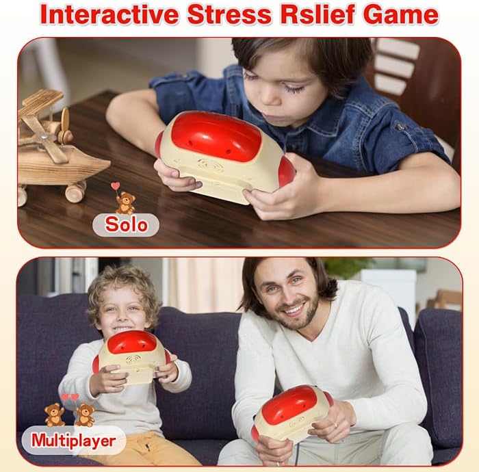 Quick Push Game Fidget Toys for Kids, Quick Push Pop Game 6 Modes Games, Fast Push Bubble Game, Pop Game Fidget Sensory Toys, Christmas Birthday Gifts for 3-12 Year Old Girls Boys