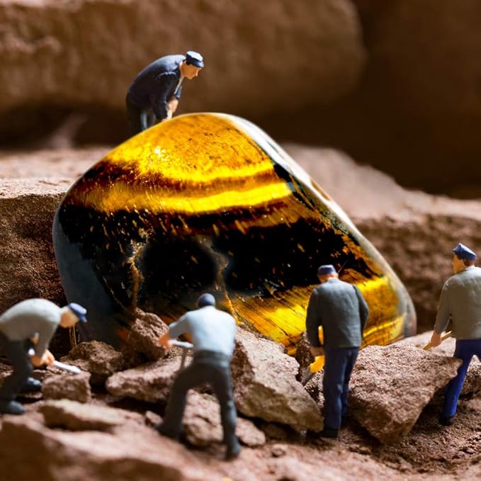 XXTOYS Rocks Collection - 15-Piece Rock Collections for Kids - Cool Geology Gem Kit with Identification Sheet - Gemstones Set Box with Learning Guide and Storage Case - Educational Gift for Kid