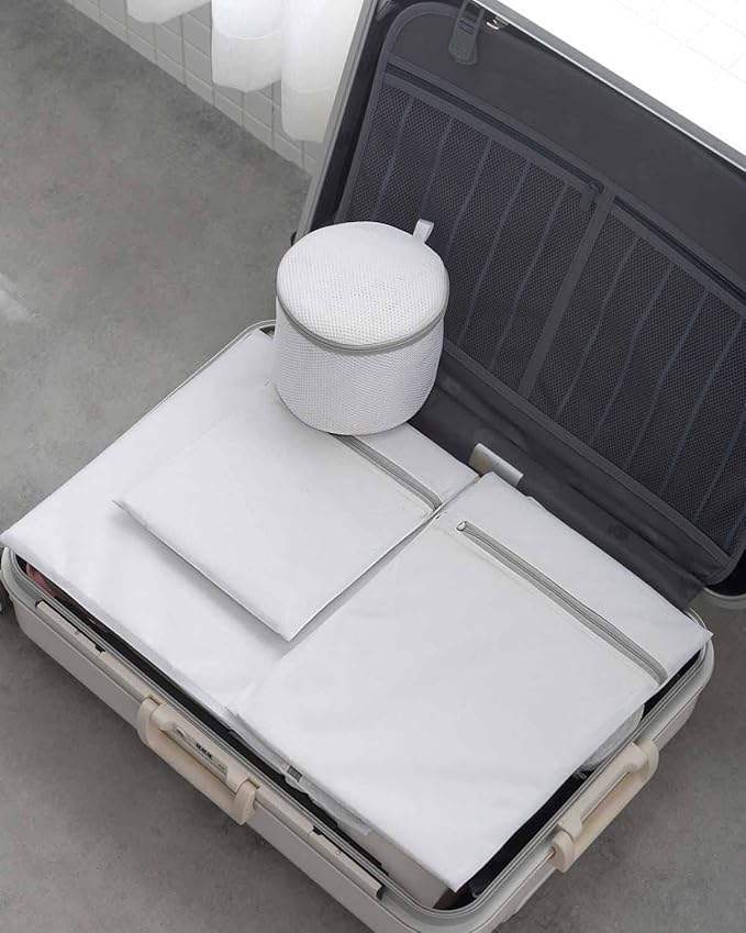 Lingerie bags for laundry(3Pcs,24 X 24inch),large mesh laundry bags,Delicates Bags for Washing Machine