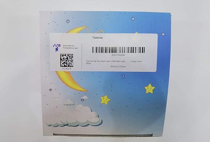 Big Size Night Light, Child Night Light, Bedside Lamp for Kids, Multicolor Light with Remote Control, Break Resistant, Eye Caring, Adjustable Brightness & Color, Timing Function - Large Koala