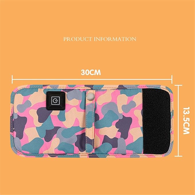 USB Milk Warmer Bag - 2023 New Fast Bottle Warmer for Travel, Portable Car Bottle Warmer for Travel, on The Go Bottle Warmer with USB Cables, Gentle Warmth Maintain Perfect Temperature (Blue)