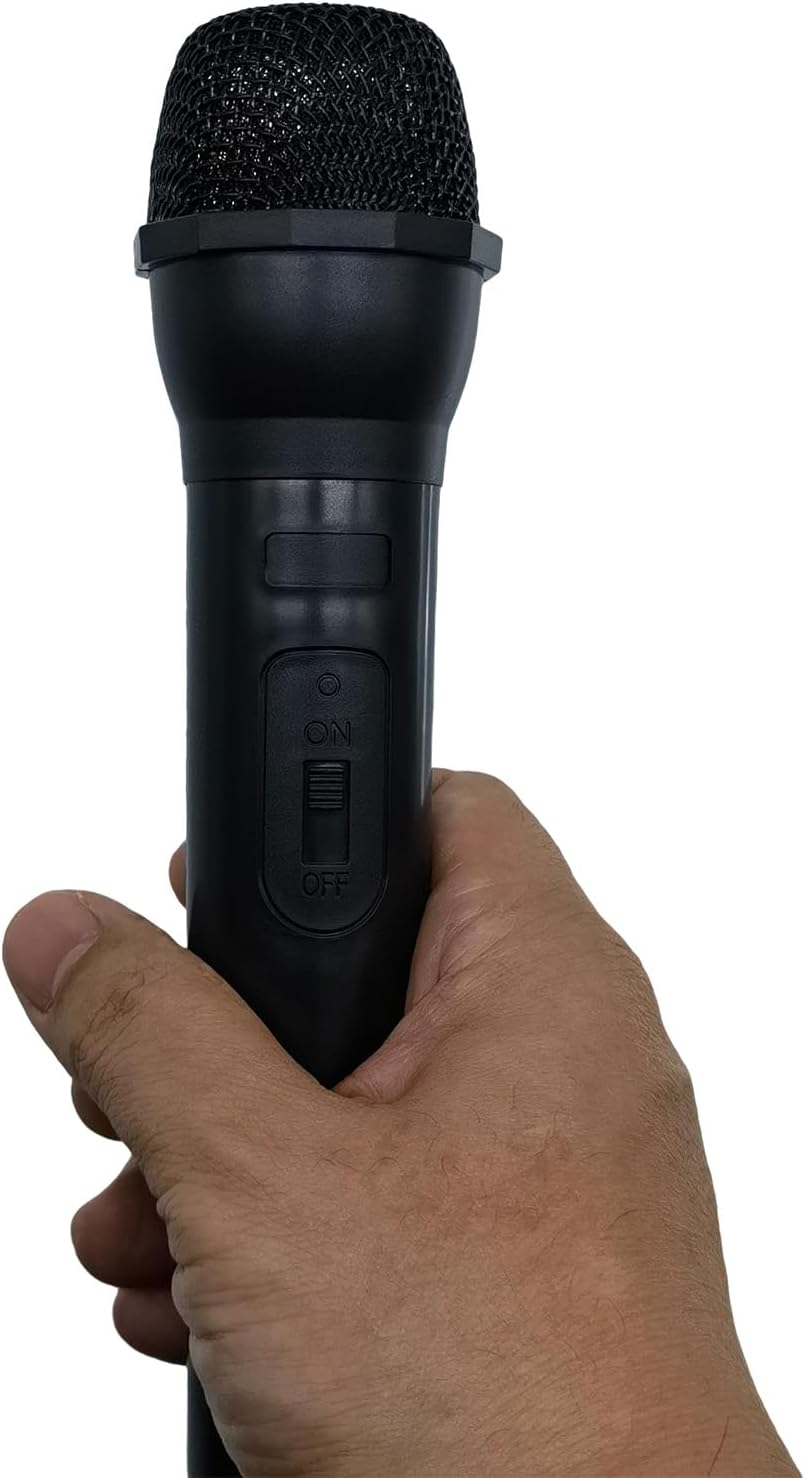 2-in-1 Kids Microphone for Role Playing, Singing and Dancing