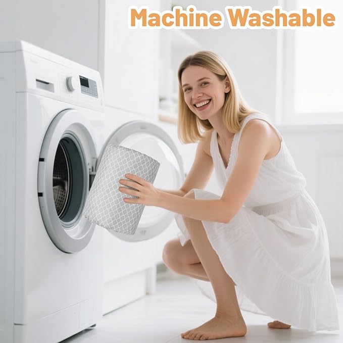 KAKIBLIN Baby Feeding Arm Pillow,Baby Nursing Arm Breastfeeding Pillows Support for Newborn Mom and Babies,Portable and Washable,Ergonomic Nursing arm Pillow for Feeding Newborn(White Cloud)