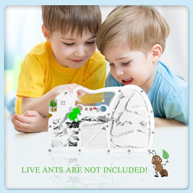 Ant Farm Castle, Sand Ant Colony Observation Kit, Ant Viewing Habitat Science Kit, Educational & Learning Science Kit for Kids, Adults, Student…