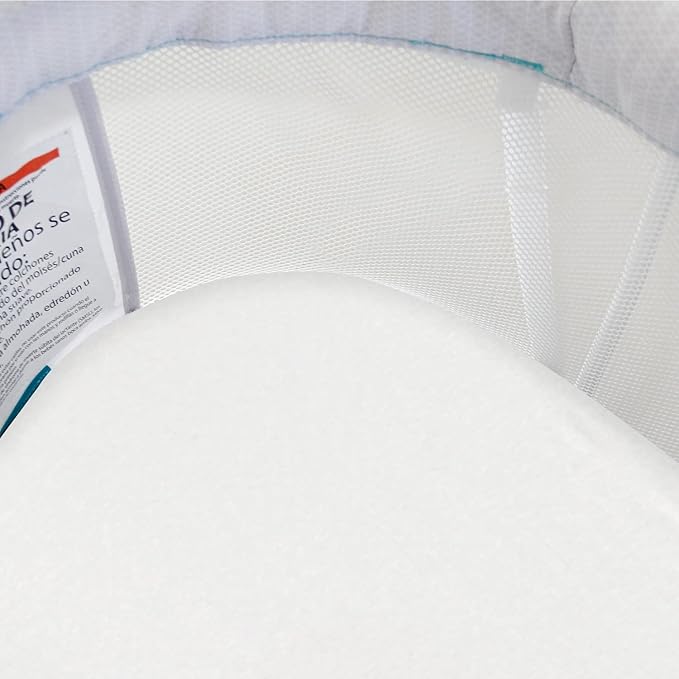 Bassinet Sheets Fit for Dream On Me Lacy, Delta Children Curve, Regalo Baby Basics™ Infant, Fisher Price, Simmons Kids(for Twins) and Safety 1st Bassinet,100% Cotton Sheet, 2 Pack, White