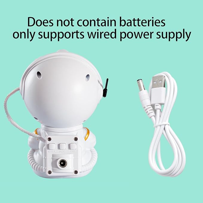 Astronaut Galaxy Projector, Star Projector Galaxy Light, Night Light for Kids, Nebula Ceiling LED Lamp, Room Decor, with Timer and Remote, Gifts for Birthdays