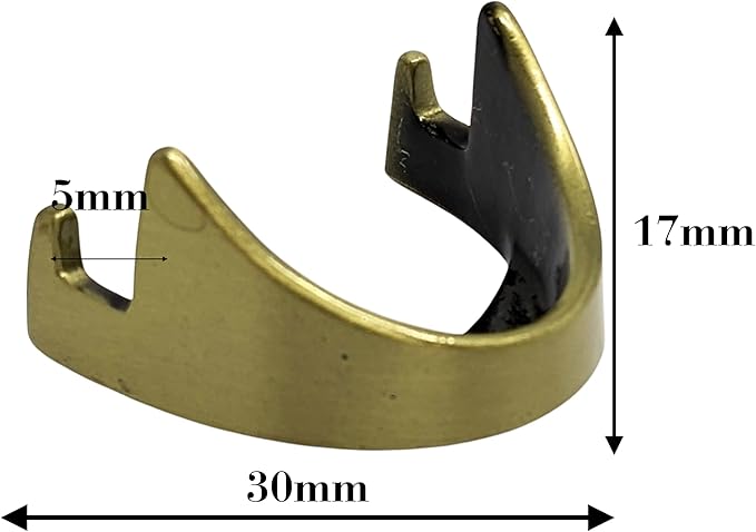 Military Challenge Coin Display Stand - Solid Metal with Anodized Finish - US Vet. Business (Antique Brass Five-Pack)