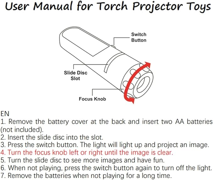 Georgie Porgy Children Projector Toys Educational Science Set Wall Ceiling Tent Torch Flashlight for Kids Gifts for Boys Girls (Dinosaur + Wild Animal)