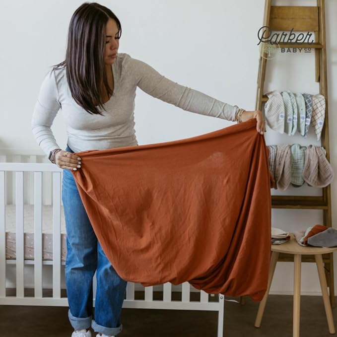 Parker Baby Soft & Durable Fitted Baby Crib Sheets | Snug Fit for Standard Crib Mattresses | Machine Washable, Fade-Resistant & Modern Nursery Designs