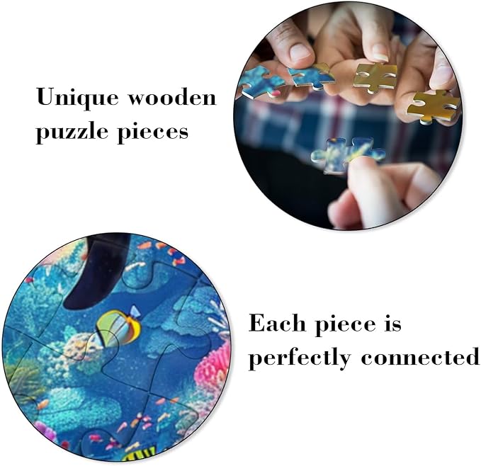 1000-Piece Adult Puzzle - Challenging & Relaxing - Perfect for Home Decor, Room Decoration, or Gift for Puzzle Lovers (Beautiful Colorful Angels Puzzles)