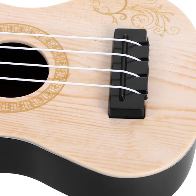Kids Ukulele - 4 String Musical Instrument for Toddlers & Beginners, Early Education Toy Guitar