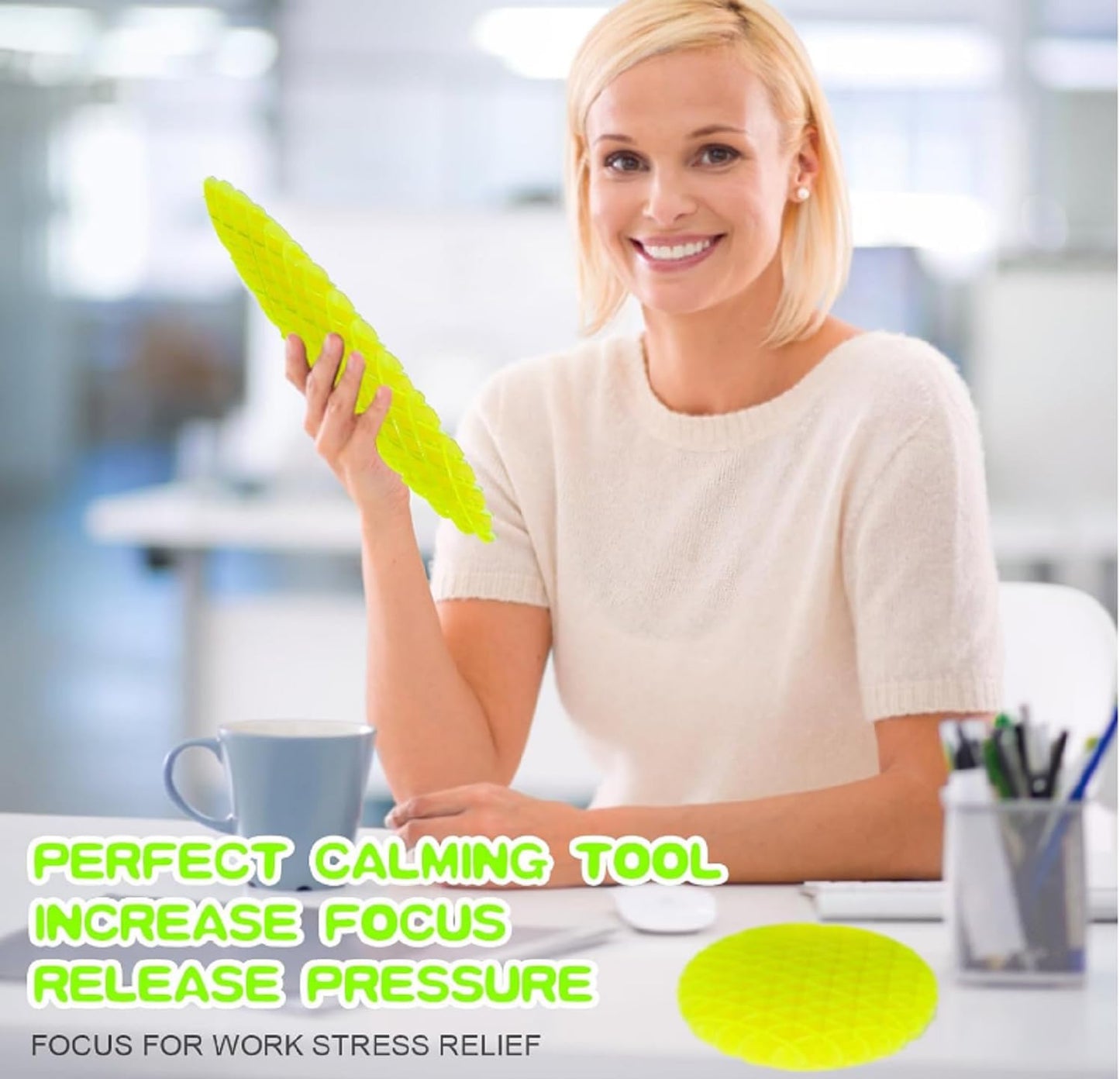 Fidget Toys , Fidget Worm Toy,Stress Relief Fidget Toys for Kids&Adults,Elastic Mesh Toys,Sensory Slug Fidget Toy,Resistance Fidget Toys,Anxiety Relief Toys (5-Colors)