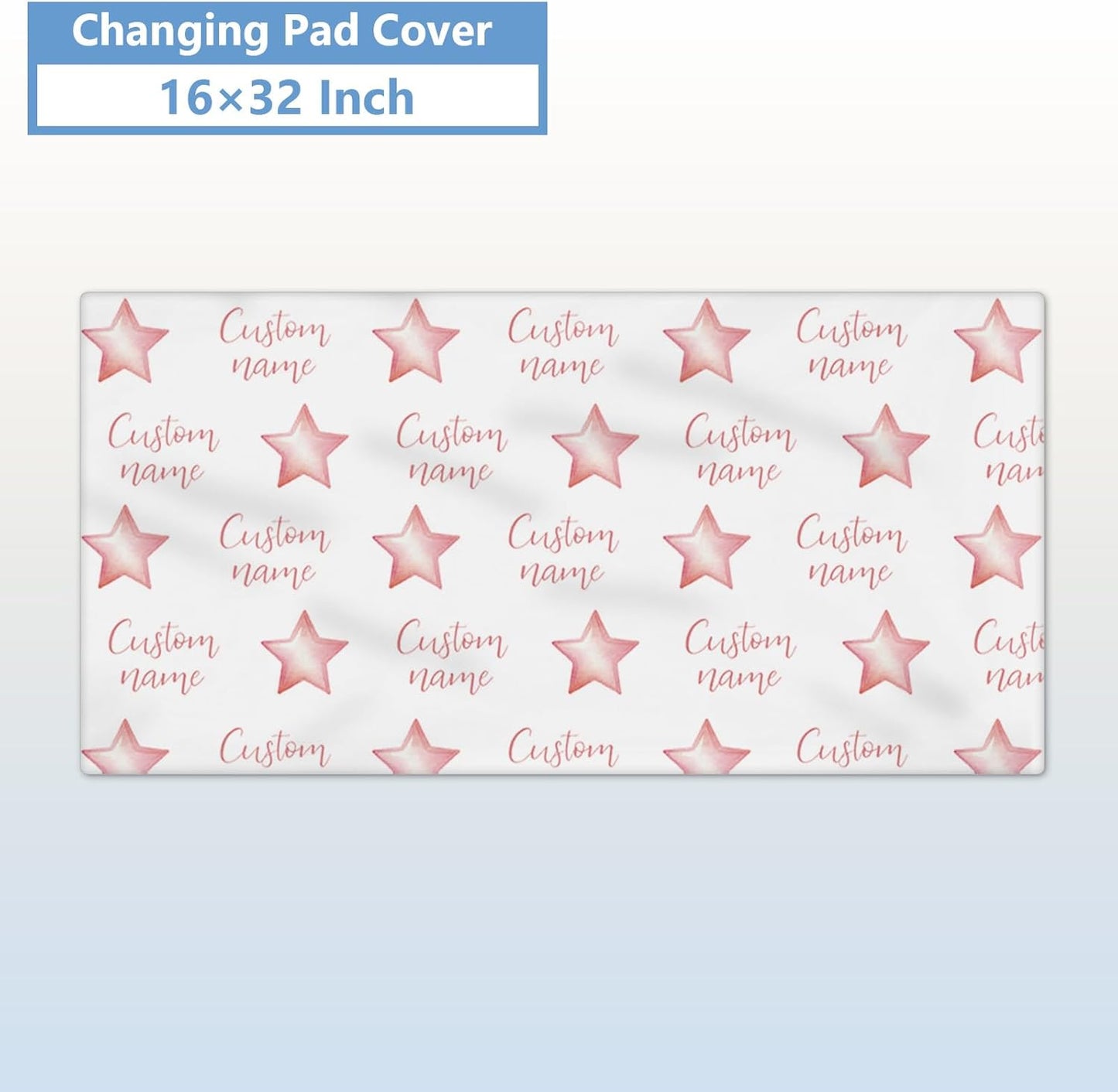 Personalized Nursery Bedding Set, 5 Pcs - Custom Baby Girl Elephant Bedding, Toddlers Bedding Set with Name, Double Layer, Customized Gift for Infant Kid