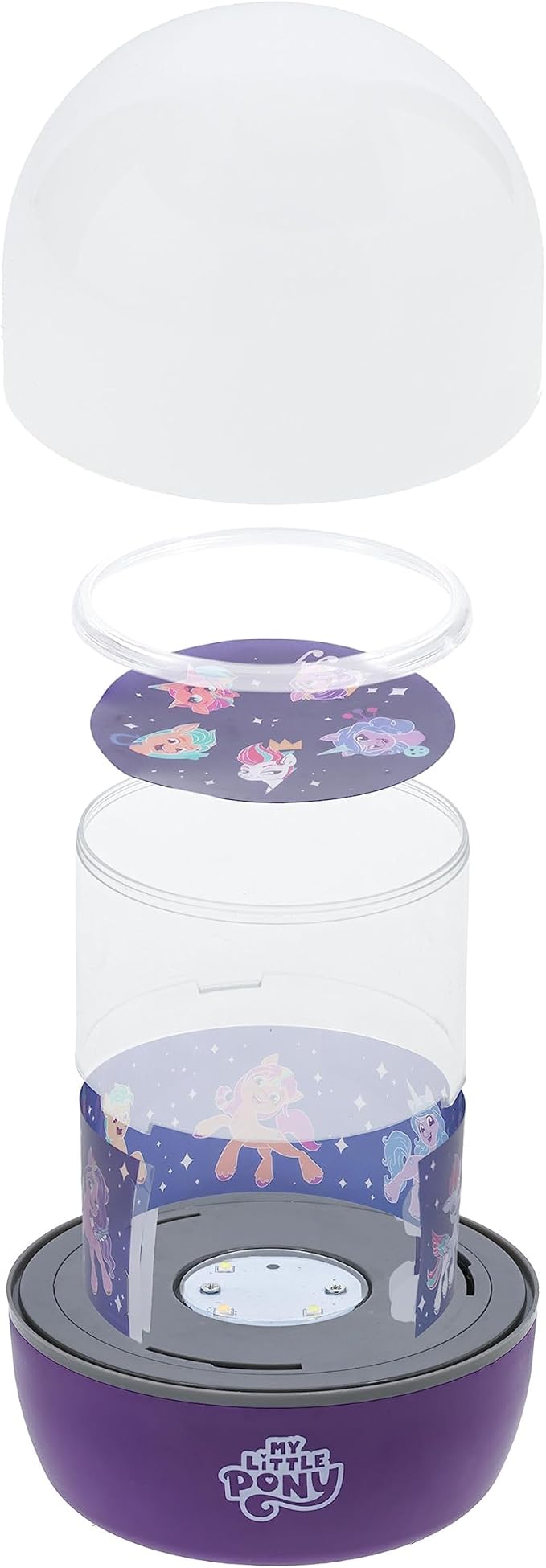 Paladone My Little Pony Projection Night Light, My Little Pony Scenes Decoration for Walls and Ceiling, Officially Licensed My Little Pony Toy for Girls