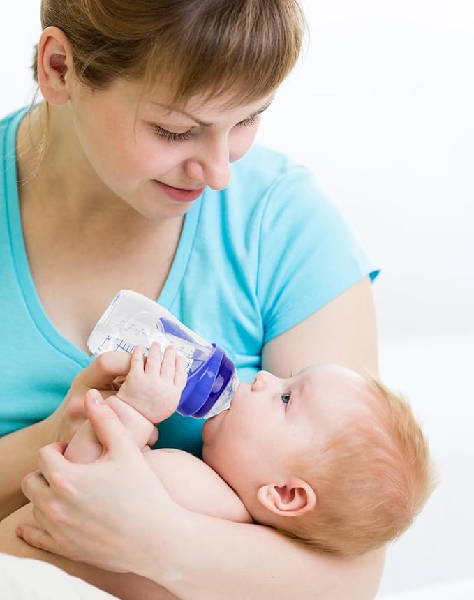 Sippy Cup Soft Spout Conversion Kit for Lansinoh Baby Bottle, Toddler Transition Kit with Silicone Sippy Spout Nipple, Weighted Straw, Bottle Handle, Cleaning Brush, 3 Pack, 6m+