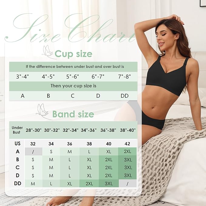 As Fairy Seamless Nursing Bras for Breastfeeding Soft Wireless Sleep Maternity Bralette Regular and Plus Size
