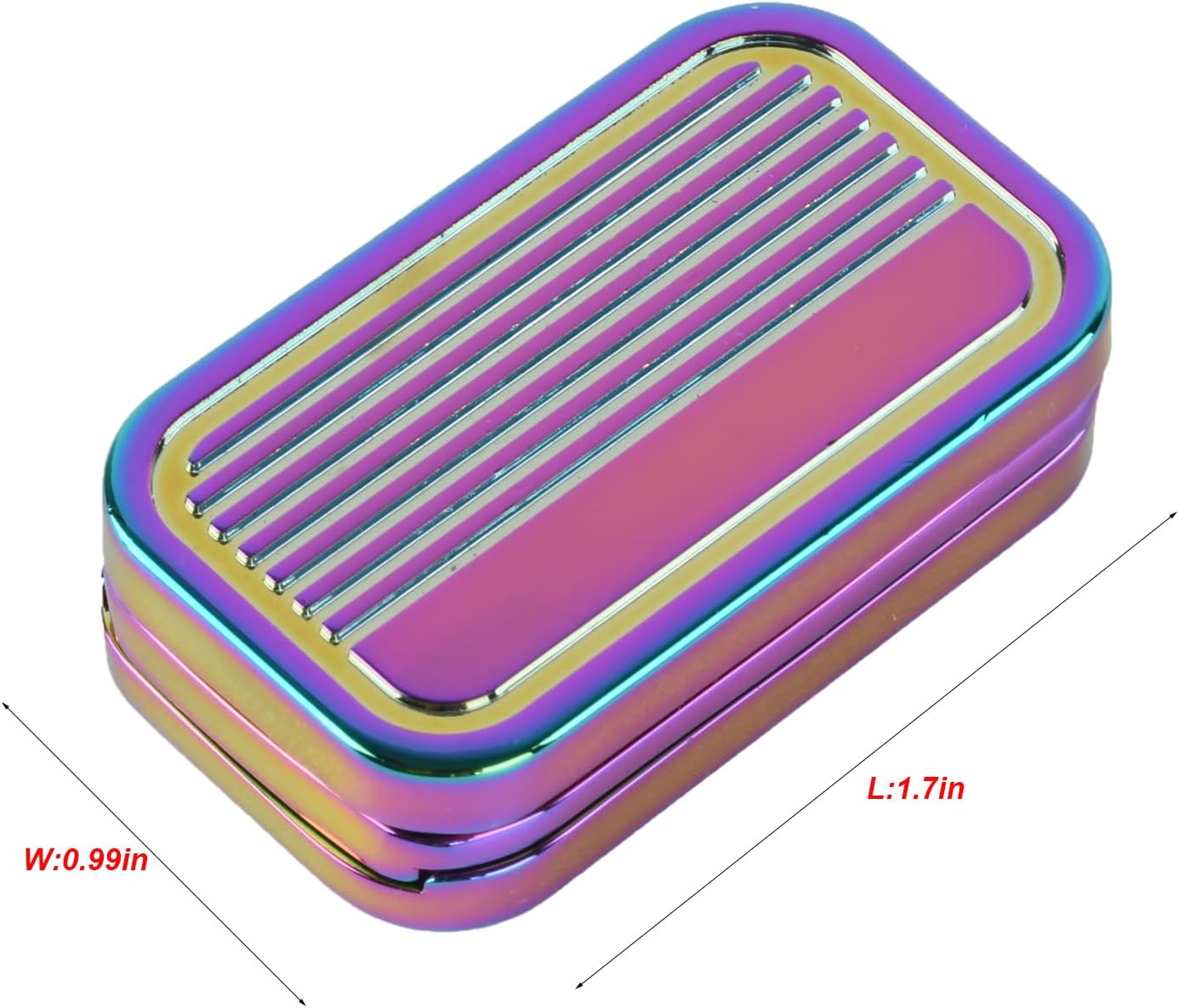 CP3 Metal Fidget Slider Metal Fidget Toys Adults Stress Relief Toy Fidgets for Adults Magnetic Fidget Slider for Adults(EDC Fidget Slider-CP3 X)