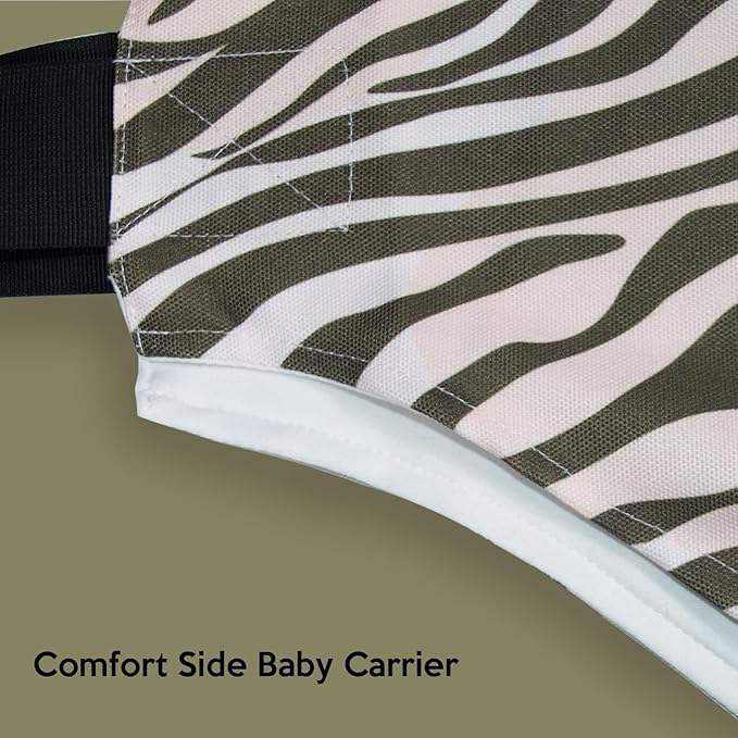 Baby Sling Shoulder Carrier,Ultimate Comfort Side Baby Carrier for Newborn to Toddler/Infants (7lbs-44lbs) (Zebra-Stripe)