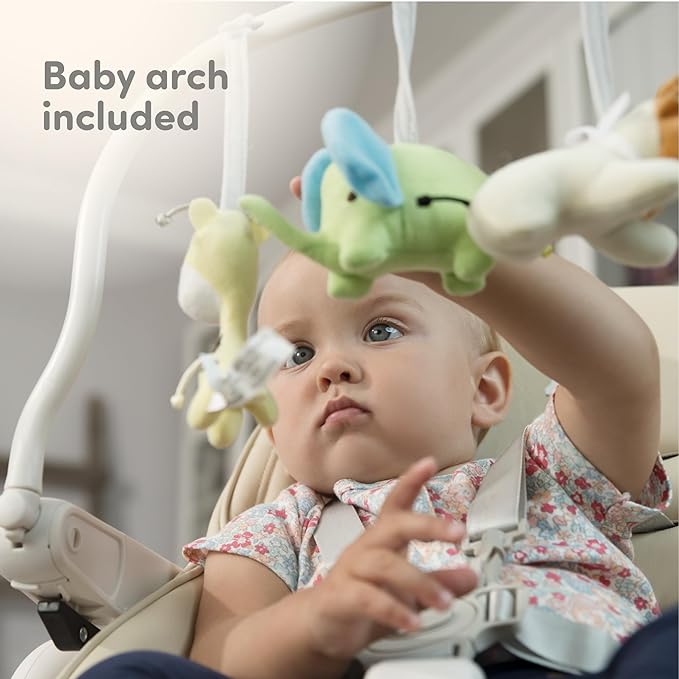 Sweety Fox Baby High Chair Adjustable to 7 Different Heights - Pink Baby Chair - Silla para Comer de Bebe - Foldable High Chairs for Babies and Toddlers