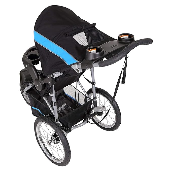 Baby Trend Expedition® Jogger Travel System with EZ Flex-Loc® Infant Car Seat, Millenium Blue