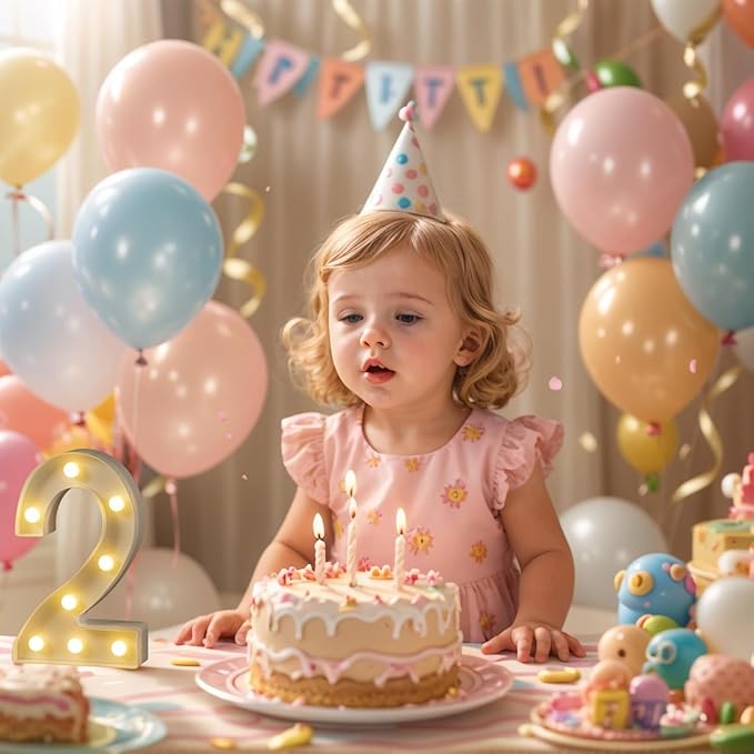 Foaky Rechargeable LED Letter Lights Sign Marquee Light Up Letters Sign for Night Light Wedding/Birthday Party Christmas Lamp Home Bar Decoration (2)