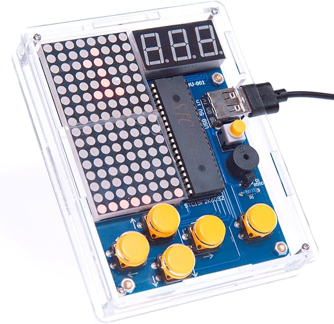 Soldering Practice Kits DIY Soldering Project Game Kit with 5 Retro Classic Games Soldering Electronic Kit for STEM Soldering Practice ISolderStore