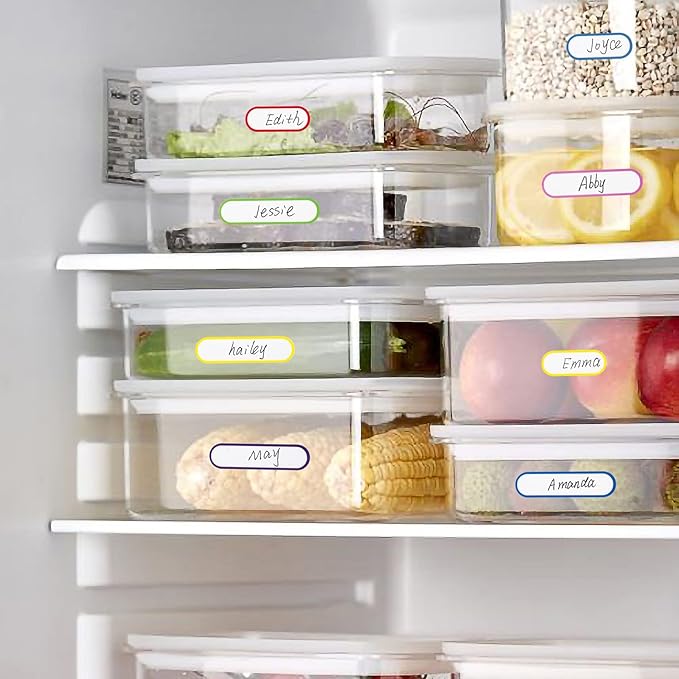 Baby Bottle Labels for Daycare, 128 PCS Waterproof Name Labels for Kids Stuff School Supplies, Self Laminating, Dishwasher Safe, Name Stickers for Sippy Cup, Plastic Water Bottle, Day Care Essentials