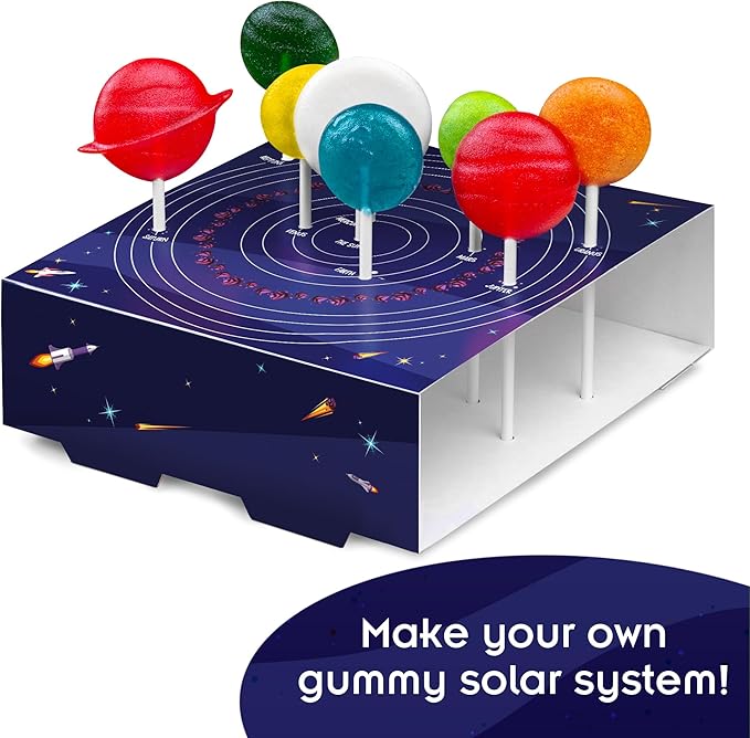 Thames & Kosmos Space Gummy Candy Lab | Tasty Labs STEM Experiment Kit, Make Space-Themed Gummy Pops & Candies, Explore Chemistry in Cooking, Safe to Eat, Made in USA, Food Ingredients Included