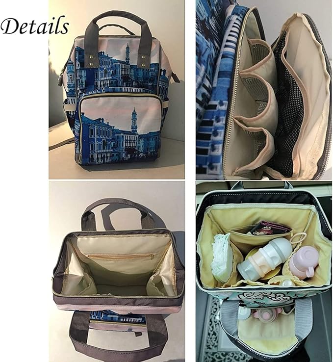 Little Antler Man Woodland Camouflage Diaper Bags with Name Waterproof Mummy Backpack Nappy Nursing Baby Bags Gifts Tote Bag for Women