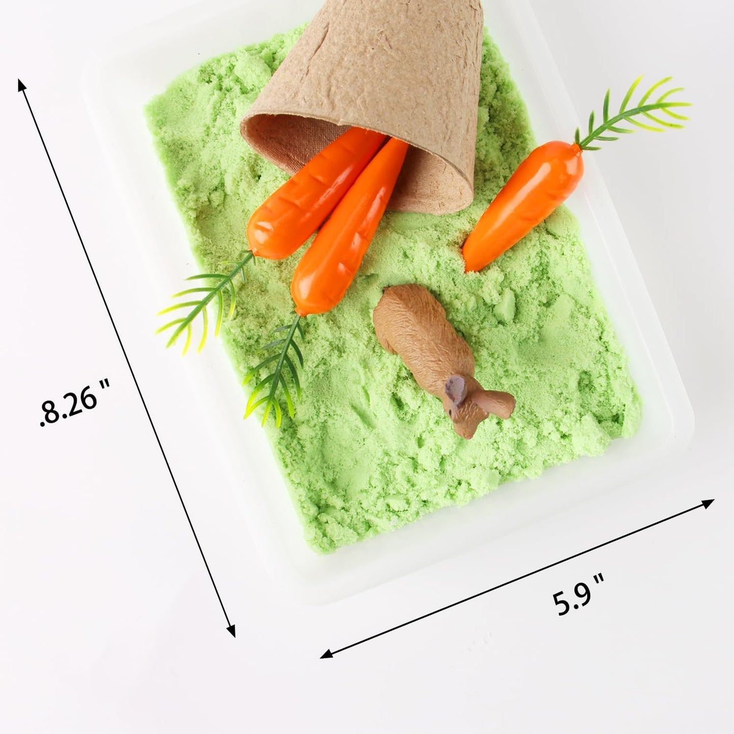Farm Animal Sensory Bin Filler,Farm Figures Learning Educational Toys for Boys Girls