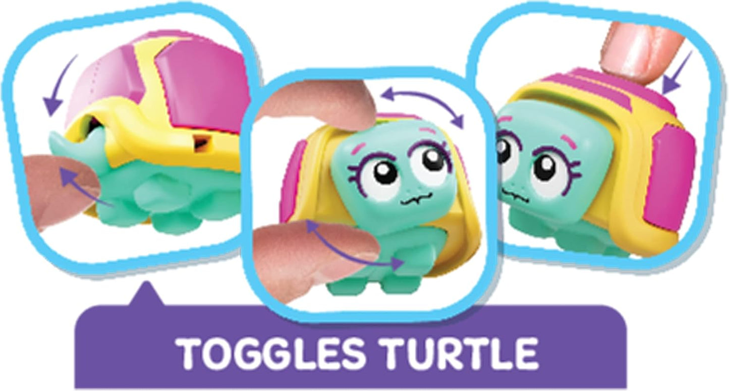 Little Live Pets - Squirkies: 3 Pack: Metallic Pop Tube Pup | Interactive Fidget Toys,Feature, Click, Flick, Tangle, 30+ to Collect, Multiple Fidget Points, for Kids Ages 5+.