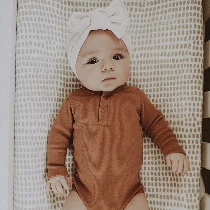 Ely's & Co. Waterproof Changing Pad Covers | Cradles Sheets 2 Pack - 100% Jersey Cotton with Waterproof Liner - Neutral Taupe Grey for Baby Girls and Boys, Newborn Essentials