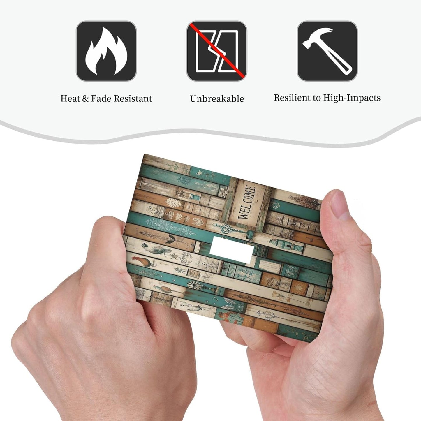 Decorative Light Switch Cover Vintage Wood Brown Turquoise Splicing 1 Gang Single Toggle Device Electrical Faceplate Switchplates Decorator Outlet Wall Plate For Farmhouse Cabin Decor