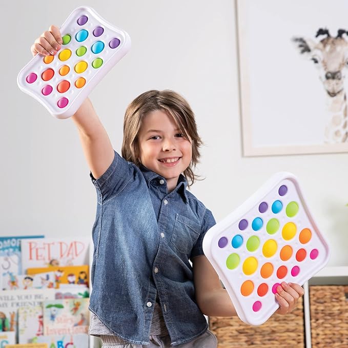 Fat Brain Toys Dimpl Pops Deluxe - The Ultimate Popping Experience, Kids & Adults