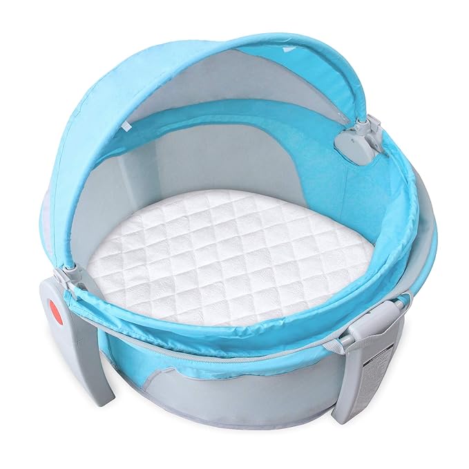 Bassinet Mattress Protector Fits 21" x 24" Graco Pack 'n-Play Dome LX Bassinet Bassinet Mattress, Ultra Soft Waterproof and Breathable, Washer & Dryer