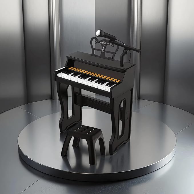 Toy Pianos for Kids Ages 3-7 - Children's Musical Keyboard for Beginners Boys Girls Birthday Gift Learning Piano 37 Keys 4 5 6 8 Years Old Girls and Boys Birthday Gift