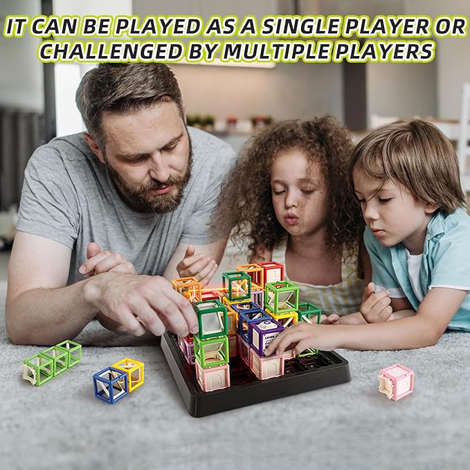 Laser Reasoning Game, STEM Puzzle Toy for Kids Age 8 and Up, 60 Level Challenges Logic Thinking Game,Gift for Boys and Girls Children's Day/Christmas/Easter